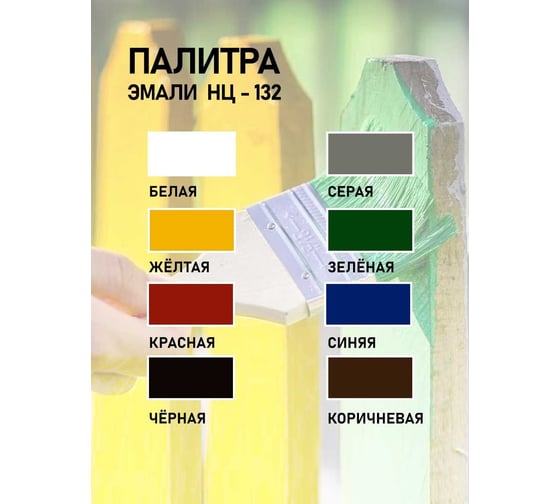 Эмаль White House НЦ-132 (желтая; 1.7 кг) 16206