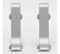 Стыковочный элемент металлический для L-образного плинтуса ООО Элитпроф, 60 мм, без покрытия (сырой), МПЛС 60 С (МПЛС 60 С_2)