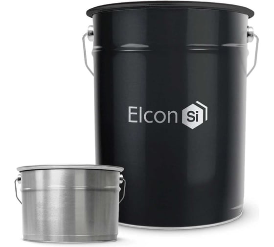Полиуретановая эмаль Elcon PU комплект (20 кг + 1,88 кг) желтая RAL 1003 00-00750890 1
