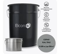 Полиуретановая краска Elcon PU комплект (20 кг + 1,88 кг) серая RAL 7042 00-00750898