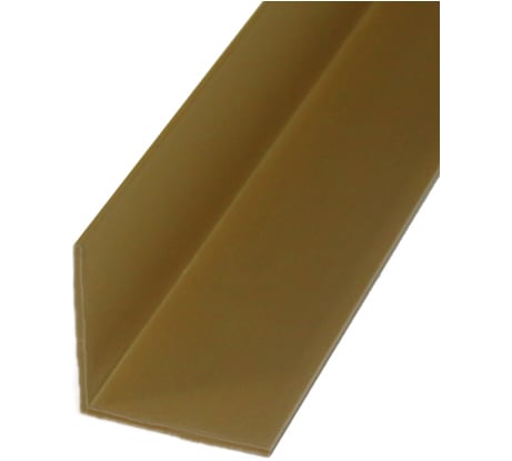 Профиль ПилотПро Ал., уголок, 15х15х1,2, 1 м, золото 09969