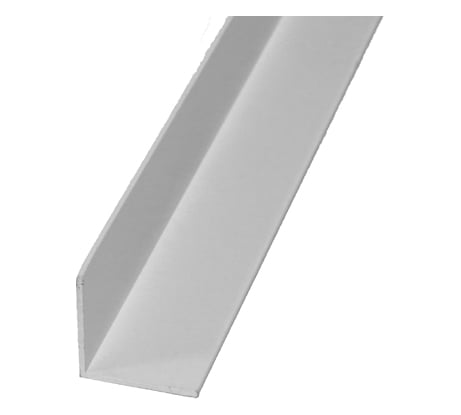 Профиль ПилотПро Ал., уголок, 20х20х1, 2 м, белый муар 08072