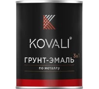 Грунт-эмаль KOVALI 3 в 1 полуглянец NCS S 0550-G30Y 0.8 кг А3.1.10550-G30Y