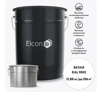 Полиуретановая краска для бетона Elcon PU комплект 20 кг + 1,88 кг белая RAL 9003 00-00750888