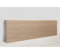 Плинтус для пола МДФ (80 мм, 2,4 м, Дуб небраска) ЛУКА УТ000066942