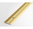 Порог прямой алюминиевый (37 мм, 1,8 м, анодированный, Золото) ЛУКА 00000002312 1