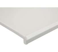 Подоконник DANKE ДАНКЕ Лучидо Бьянко белый глянец (101), 400x2500 мм, с торцевой заглушкой, 99609