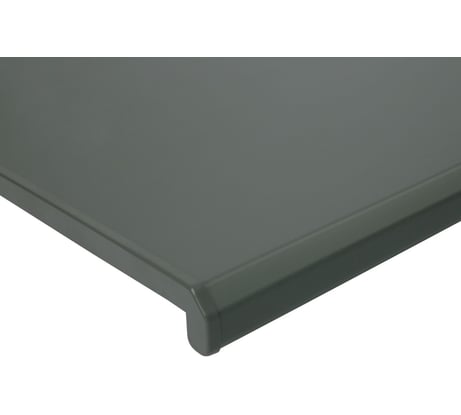 Подоконник DANKE ДАНКЕ КОМФОРТ + антрацит 208, 200x1500 мм с торцевой заглушкой 99592