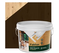 Эко-лазурь ЯРОСЛАВСКИЕ КРАСКИ FAKTOR для древесины тик, ведро 2,7 кг О06862
