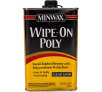 Защитное покрытие Minwax Wipe-On Poly (полуматовый; 473 мл) 4091