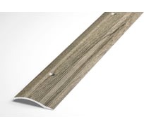 Порог разноуровневый алюминиевый декоративный (39,4 мм, 1,35 м, Дуб английский) ЛУКА УТ000025817