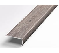 Порог угловой алюминиевый декоративный (40х20 мм, 1,8 м, Дуб дымчатый) ЛУКА УТ000023945