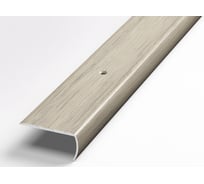 Порог угловой алюминиевый декоративный (40х20 мм, 1,35 м, Клен беленый) ЛУКА УТ000003222