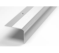 Порог угловой алюминиевый (54х41,8 мм, 2,7 м, Без окраса) ЛУКА 00000002647