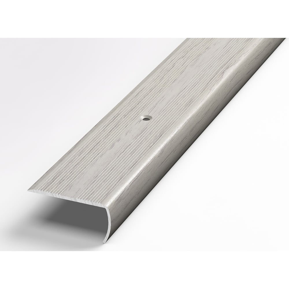 Порог угловой алюминиевый декоративный (40х20 мм, 1,8 м, Дуб арктик ...