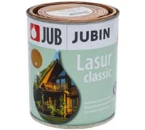 Тонкослойная декоративная лазурная пропитка для защиты древесины JUB IN LASUR CLASSIC, 2,5л, №23 махагон 134777