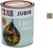 Тонкослойная декоративная лазурная пропитка для защиты древесины JUB IN LASUR CLASSIC, 0,75л, №21 серый 134763