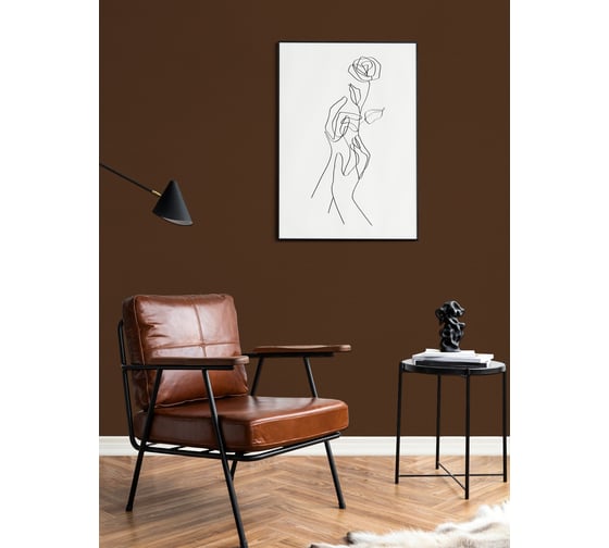 Краска интерьерная моющаяся BRAITON paint Премиум ВД 2.5 кг, цвет Терракотовый RAL 8028 kraskavdpremiumbraiton80282.5
