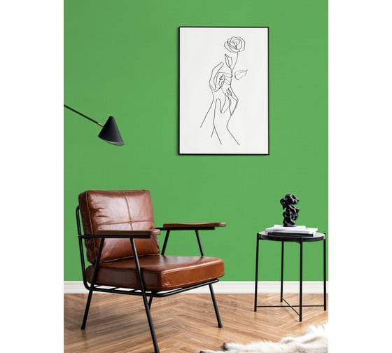 Краска интерьерная моющаяся BRAITON paint Премиум ВД 4 кг, цвет Зеленое яблоко (Tikkurila K 381) kraskavdpremiumbraitonK3814