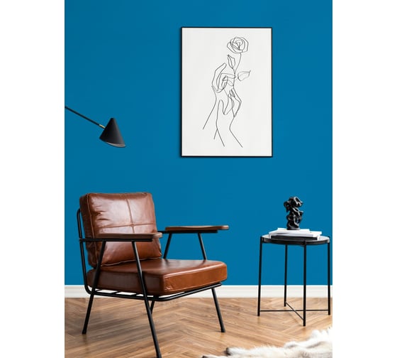 Краска интерьерная моющаяся BRAITON paint Премиум ВД 3 кг, цвет Синий (Tikkurila K 360) kraskavdpremiumbraitonK3603