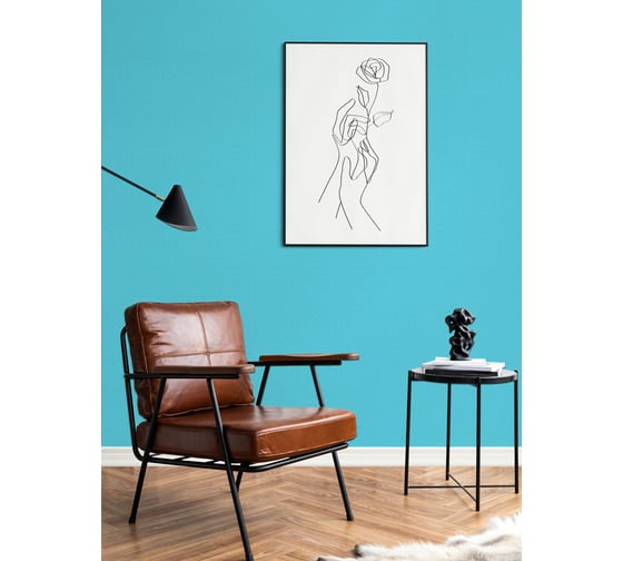 Краска интерьерная моющаяся BRAITON paint Премиум ВД 3 кг, цвет Голубой (Tikkurila H 360) kraskavdpremiumbraitonH3603