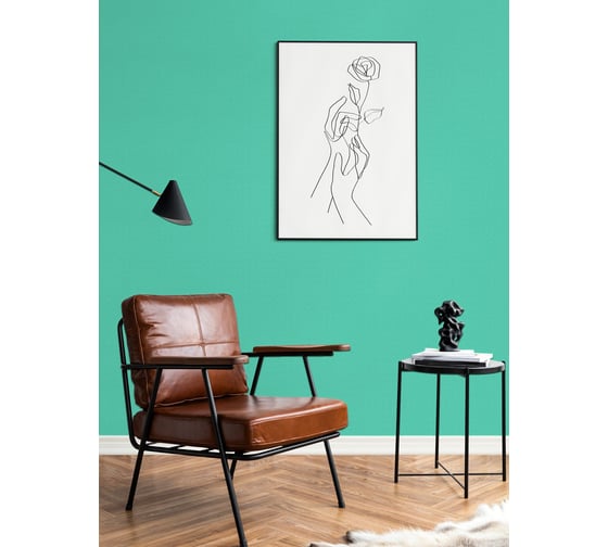 Краска ВД интерьерная моющаяся BRAITON paint BRAITON Премиум 5 кг, цвет Мятный (Tikkurila J 372) kraskavdpremiumbraitonJ3725