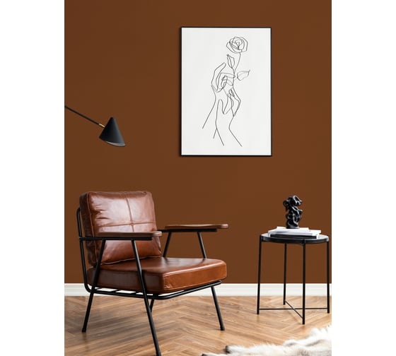 Краска ВД интерьерная моющаяся BRAITON paint BRAITON Премиум 6 кг, цвет Олень коричневый, RAL 8007 kraskavdpremiumbraiton80076