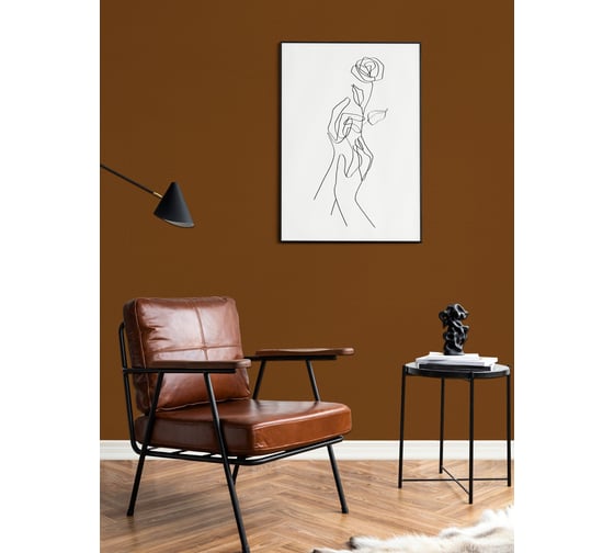 Краска ВД интерьерная моющаяся BRAITON paint BRAITON Премиум 6 кг, цвет Оливково-коричневый, RAL 8008 kraskavdpremiumbraiton80086