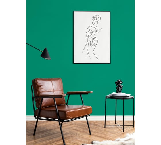 Краска ВД интерьерная моющаяся BRAITON paint BRAITON Премиум 6 кг, цвет Изумруд (Tikkurila K 371) kraskavdpremiumbraitonK3716