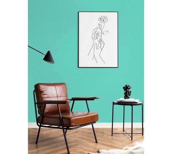 Краска ВД интерьерная моющаяся BRAITON paint BRAITON Премиум 7 кг, цвет Аквамарин (Tikkurila H 371) kraskavdpremiumbraitonH3717
