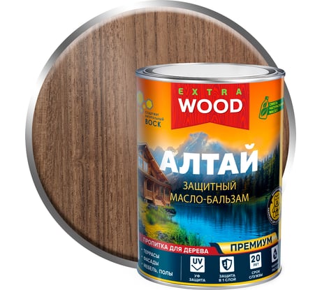 Масло-бальзам универсальный деревозащитный Farbitex АЛТАЙ База А Марал (0.75 л) 4300016506
