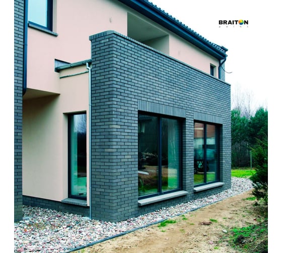 Фасадная краска BRAITON paint Премиум ВД, сверхпрочная, 3 кг, цвет Светло розовый Tikkurila F 331 kraskavdfasadpremiumbraitonF3313