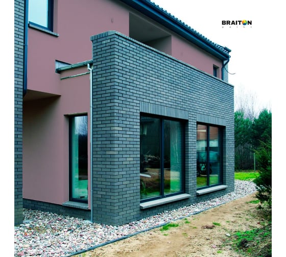Фасадная краска BRAITON paint Премиум ВД, сверхпрочная, 3 кг, цвет Пастельно-фиолетовый, RAL 4009 kraskavdfasadpremiumbraiton40092.5