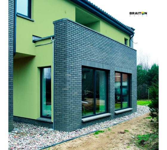 Фасадная краска BRAITON paint Премиум ВД, сверхпрочная, 5 кг, цвет Светло зеленый (Tikkurila J 382) kraskavdfasadpremiumbraitonJ3825