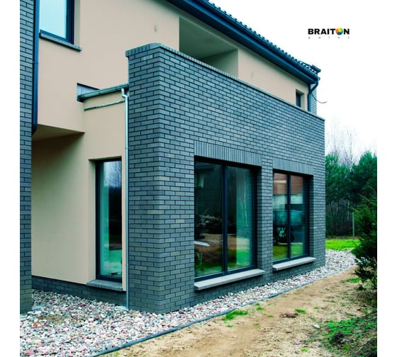 Фасадная краска BRAITON paint Премиум ВД, сверхпрочная, 5 кг, цвет Светло-коричневый (Tikkurila H 480) kraskavdfasadpremiumbraitonH4805