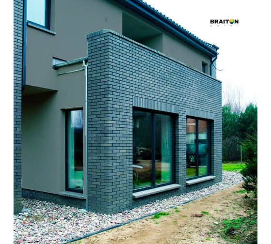 Фасадная краска BRAITON paint Премиум ВД, сверхпрочная, 5 кг, цвет Серая белка, RAL 7000 kraskavdfasadpremiumbraiton70005