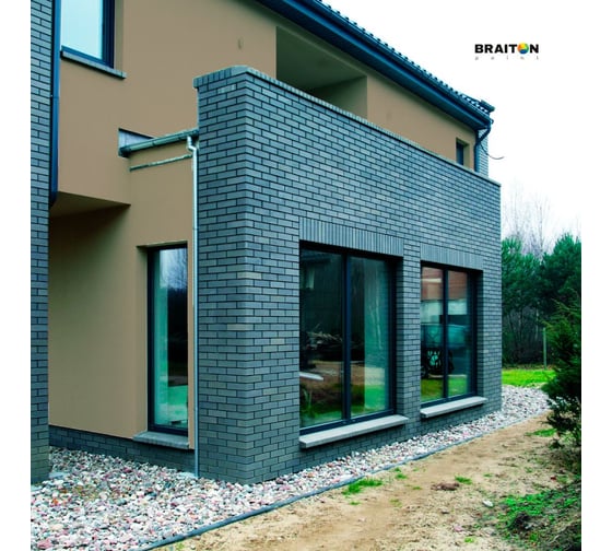 Фасадная краска BRAITON paint Премиум ВД, сверхпрочная, 5 кг, цвет Серо-бежевый, RAL 1019 kraskavdfasadpremiumbraiton10195