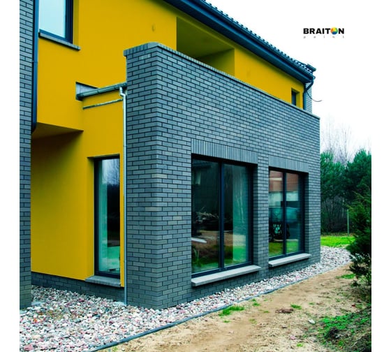 Фасадная краска BRAITON paint Премиум ВД, сверхпрочная, 6 кг, цвет Желтый ракитник, RAL 1032 kraskavdfasadpremiumbraiton10326