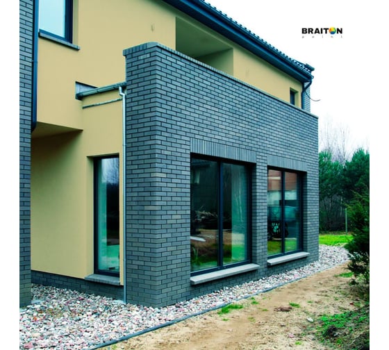 Фасадная краска BRAITON paint Премиум ВД, сверхпрочная, 5 кг, цвет Слоновая кость, RAL 1014 kraskavdfasadpremiumbraiton10145