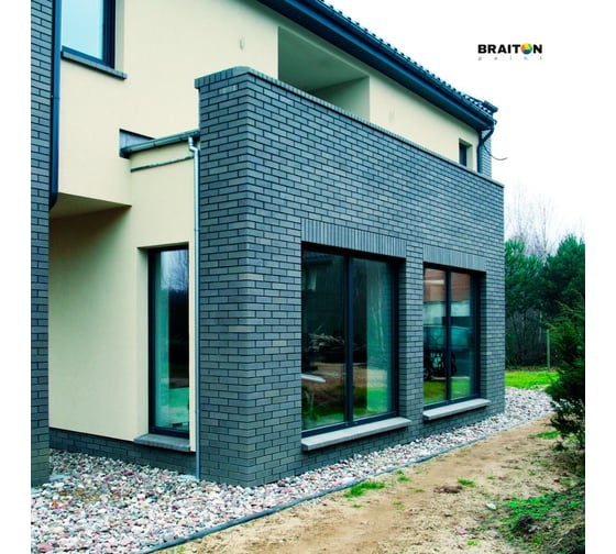 Фасадная краска BRAITON paint Премиум ВД, сверхпрочная, 7 кг, цвет Кремово-белый, RAL 9001 kraskavdfasadpremiumbraiton90017