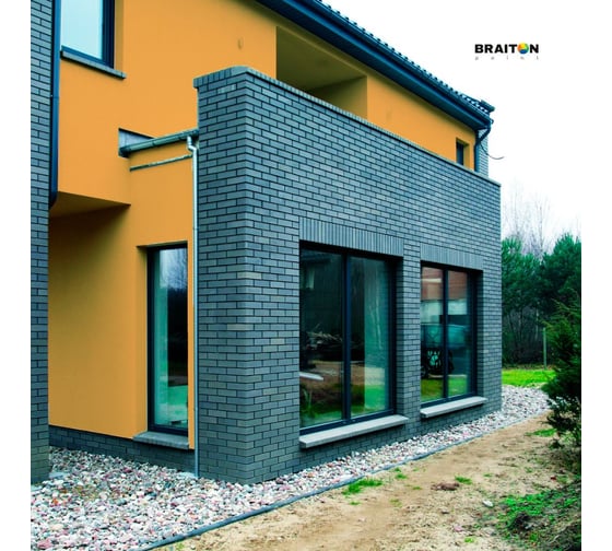 Фасадная краска BRAITON paint Премиум ВД, сверхпрочная, 7 кг, цвет Пастельно желтый, RAL 1034 kraskavdfasadpremiumbraiton10347