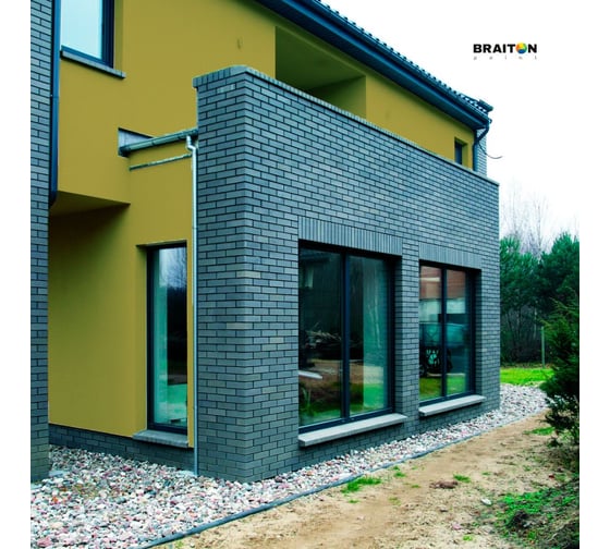 Фасадная краска BRAITON paint Премиум ВД, сверхпрочная, 6 кг, цвет Охра желтая, RAL 1024 kraskavdfasadpremiumbraiton10246