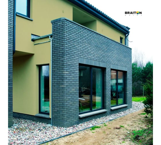 Фасадная краска BRAITON paint Премиум ВД, сверхпрочная, 7 кг, цвет Зелено-бежевый, RAL 1000 kraskavdfasadpremiumbraiton10007