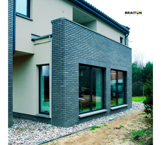 Фасадная краска BRAITON paint Премиум ВД, сверхпрочная, 7 кг, цвет Светло-серый, RAL 7035 kraskavdfasadpremiumbraiton70357