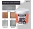 Краска износостойкая фасадная BRAITON paint ВД для полов, 12 кг, цвет Шоколадно-коричневый RAL 8017 kpolbr801712 5
