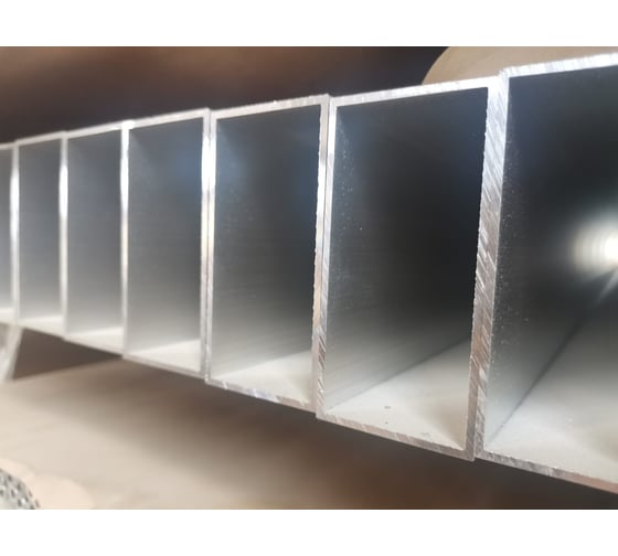 Труба прямоугольная алюминиевая Диал 3000x40x60x2 мм, 2 штуки в комплекте 4687206761209
