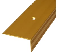Порог-угол Трибатрон АЛ-267 1, 00м, бронзовый металлик, комплект 2 шт 88868