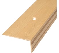 Порог-угол Трибатрон АЛ-267 1, 00м, декор под дерево сосна, комплект 2 шт 88877