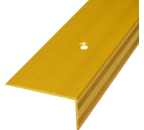 Порог-угол Трибатрон АЛ-267 1, 50м, золотой металлик 88896