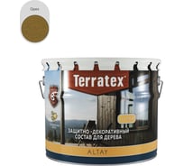 Деревозащитный декоративный состав ТЕРРАТЕКС ALTAY ULTRA Орех, 2.25кг / 3л /4 ЭК000145665